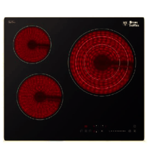 Encimera Vitrocerámica 3 Zonas VFTC-3P