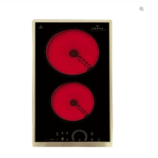 Encimera Vitrocerámica 2 Zonas UT-VCT 2P INOX